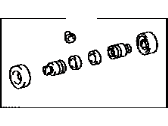 OEM 2001 Toyota 4Runner Cylinder Kit, Rear Wheel - 04474-35110
