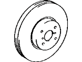 OEM 1994 Toyota 4Runner Front Disc - 43512-35081