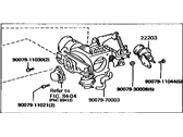 OEM 1997 Toyota Supra Throttle Body Assembly - 22030-46070