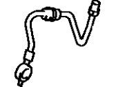 OEM 1992 Toyota Corolla Brake Hose - 90947-02532