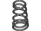 OEM 1992 Toyota Corolla Spring, Coil, Rear - 48231-1A860