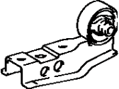 OEM 1989 Toyota MR2 Insulator, Engine Mounting, Front - 12361-15111