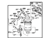OEM Toyota Pickup Fuel Filter - 23300-54140
