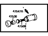 OEM Toyota Camry Cylinder Assembly, Rear Wheel Brake - 47550-32020