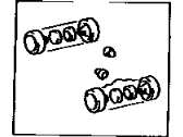 OEM 1991 Toyota Camry Wheel Cylinder Overhaul Kit - 04906-12030