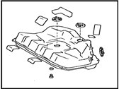 OEM Toyota Camry Tank Assy, Fuel - 77001-39205