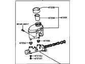 OEM 2005 Toyota Tundra Master Cylinder - 47025-0C031