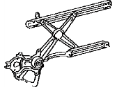 OEM 1994 Toyota 4Runner Regulator - 69802-35040