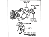 OEM 1997 Toyota Avalon Throttle Body Assembly - 22210-0A050