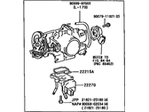 OEM 1999 Toyota Camry Throttle Body - 22210-03081