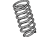 OEM 1986 Toyota Supra Coil Spring - 48231-14730