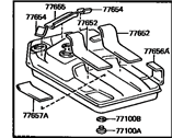 OEM 1988 Toyota Supra Tank Assy, Fuel - 77001-19426