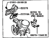 OEM Toyota RAV4 Throttle Body - 22210-28050