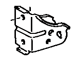 OEM 1985 Toyota Corolla Bracket, Engine Mounting, Rear - 12321-64100