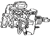 OEM Toyota Prius V Brake Booster - 47050-47260