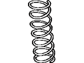 OEM 1994 Toyota Paseo Spring, Coil, Rear - 48231-16770