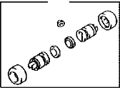 OEM 2005 Toyota RAV4 Wheel Cylinder Overhaul Kit - 04474-42020