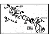 OEM 1984 Toyota Cressida Caliper - 47750-22110
