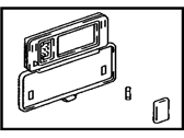 OEM 1995 Toyota Camry Lamp Assembly, Vanity - 81340-06010-E1