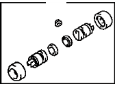 OEM 1986 Toyota Tercel Wheel Cylinder Overhaul Kit - 04474-63020