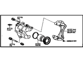 OEM 1988 Toyota Cressida Caliper - 47750-22170