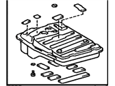 OEM Toyota Cressida Fuel Tank - 77001-29135