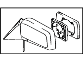 OEM Toyota Cressida Mirror Assembly - 87910-22470