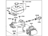 OEM 2011 Toyota Tacoma Master Cylinder - 47025-04060