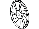 OEM Toyota RAV4 Fan Blade - 16361-0P140