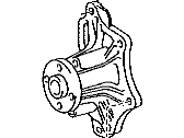 OEM Toyota Van Water Pump - 16100-79036-77